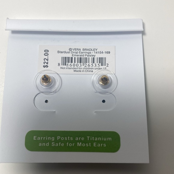 Vera Bradley Stardust Drop Earrings - Picture 2 of 3